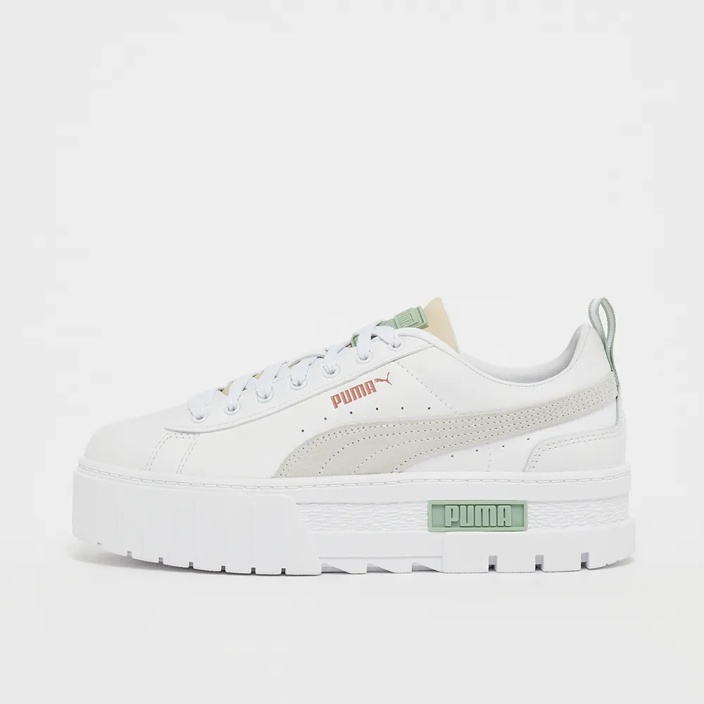 PUMA Mayze Lth 381983-038 / weiss