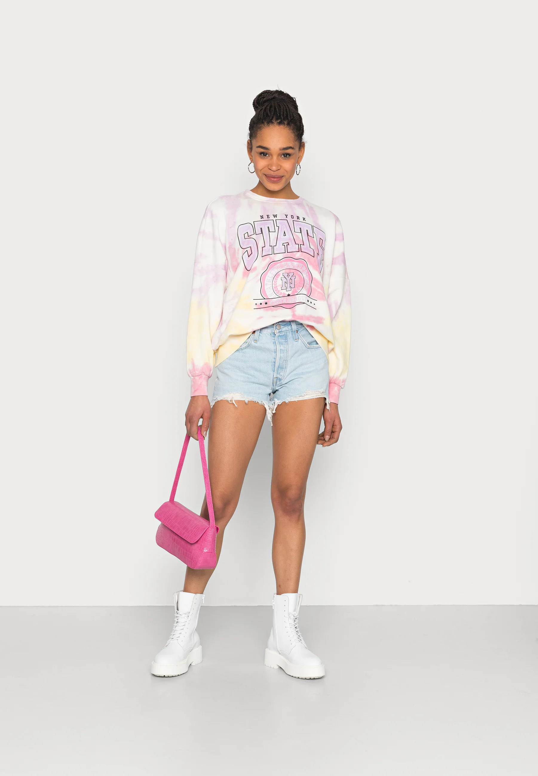 SOLO ONLTELLA O NECK- Sudadera