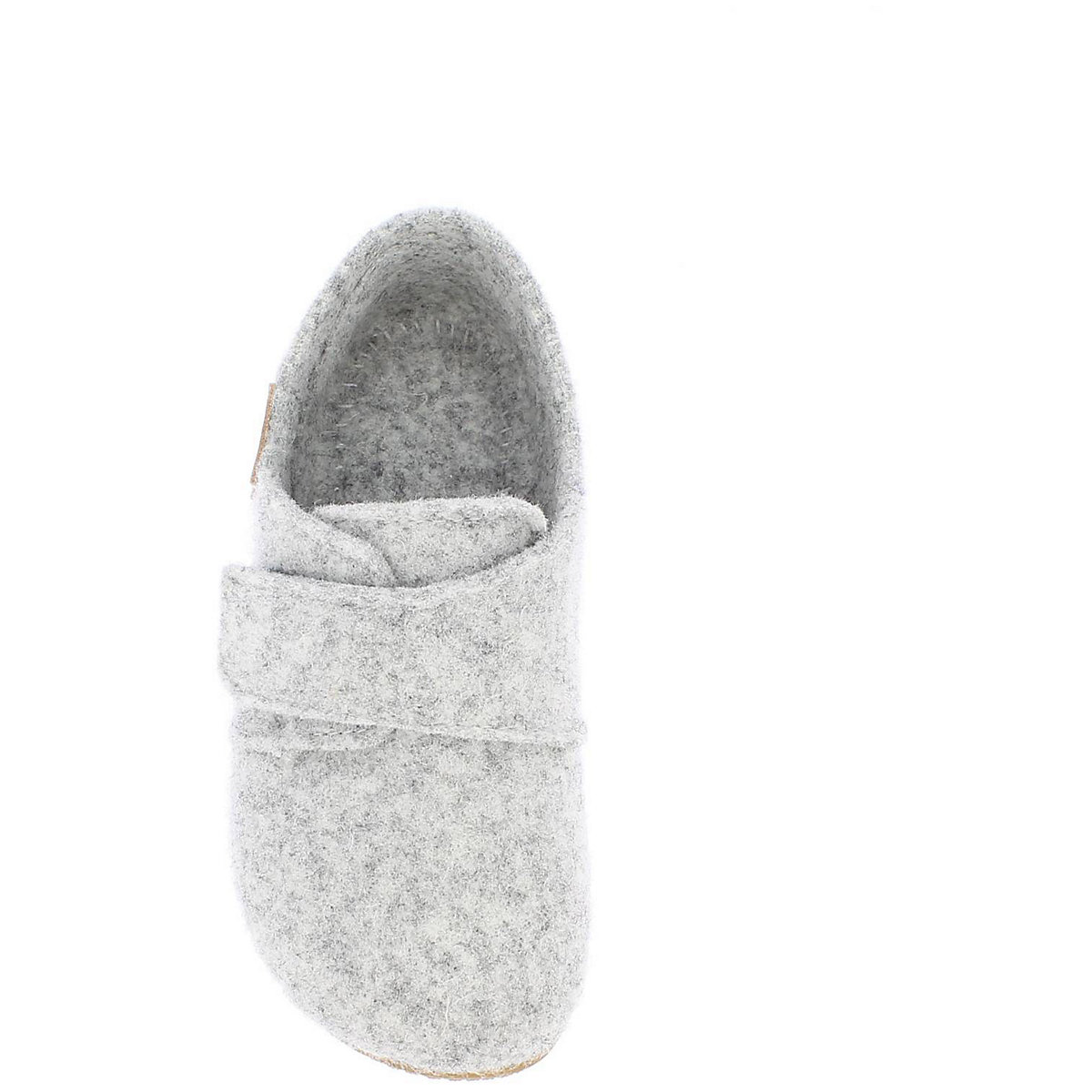 Klettmodell Filz uni Nebel Ballerinas