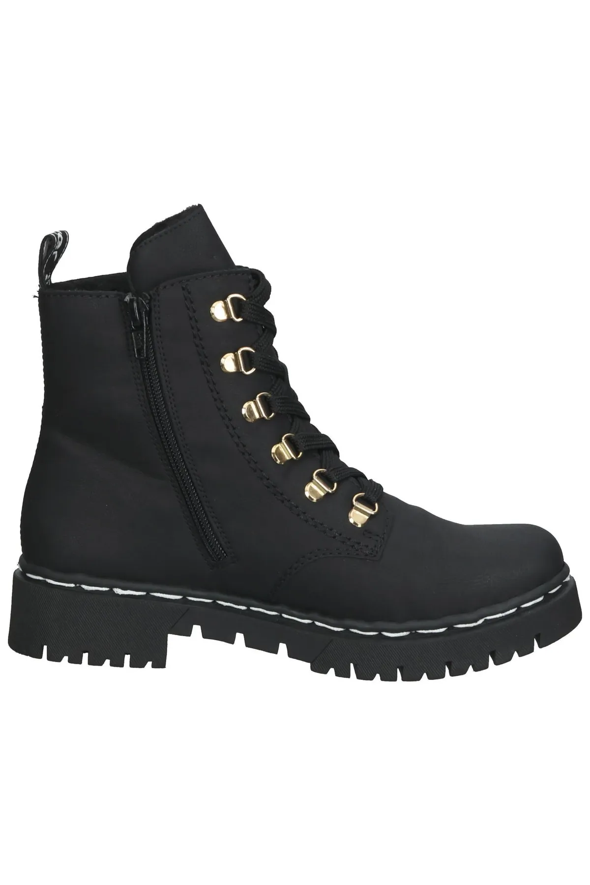Rieker  Stiefelette - Schwarz - Blockabsatz