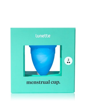 Lunette Menstrual Cup Blau 2 Menstruationstasse-1 Stk