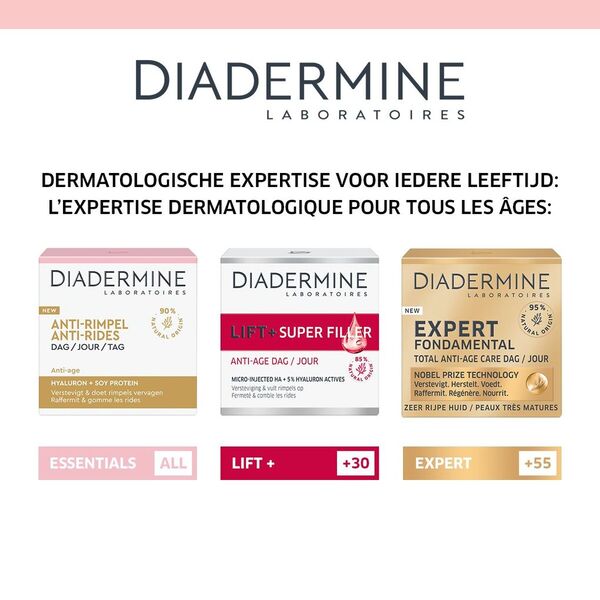 Diadermine Expert Active Glow Day Cream 50ml - Mature skin