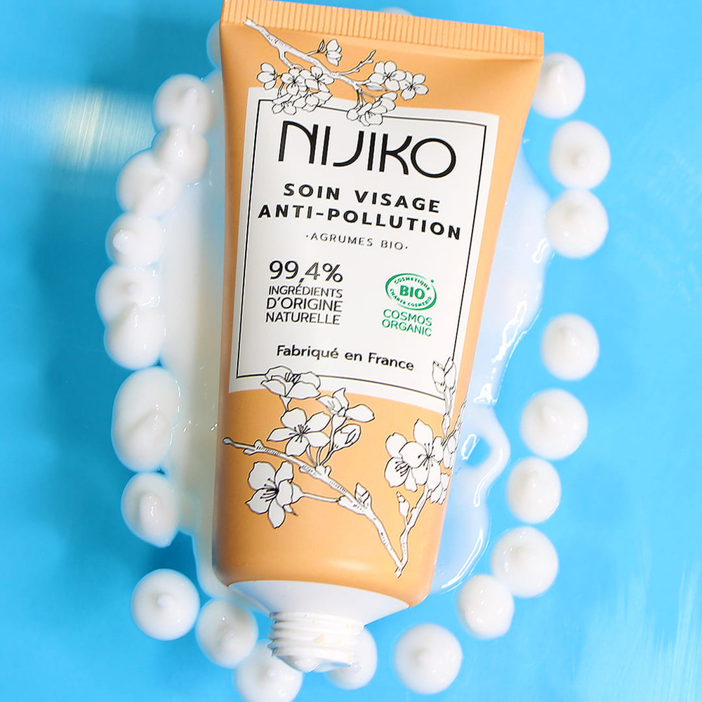nijiko Soin Visage Bio Anti-Pollution - Peau Mixte à Grasse Crème de jour