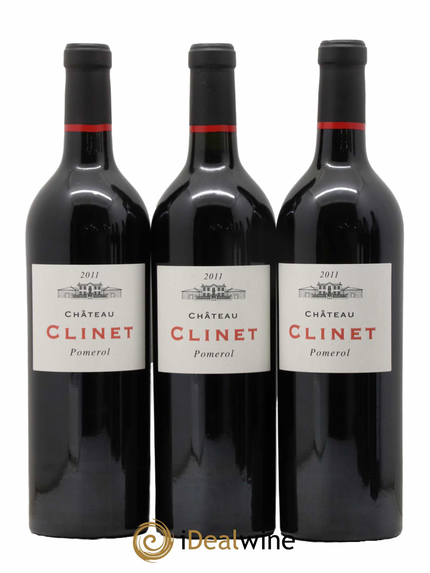 Château Clinet  2011 - Lot de 6 Bouteilles