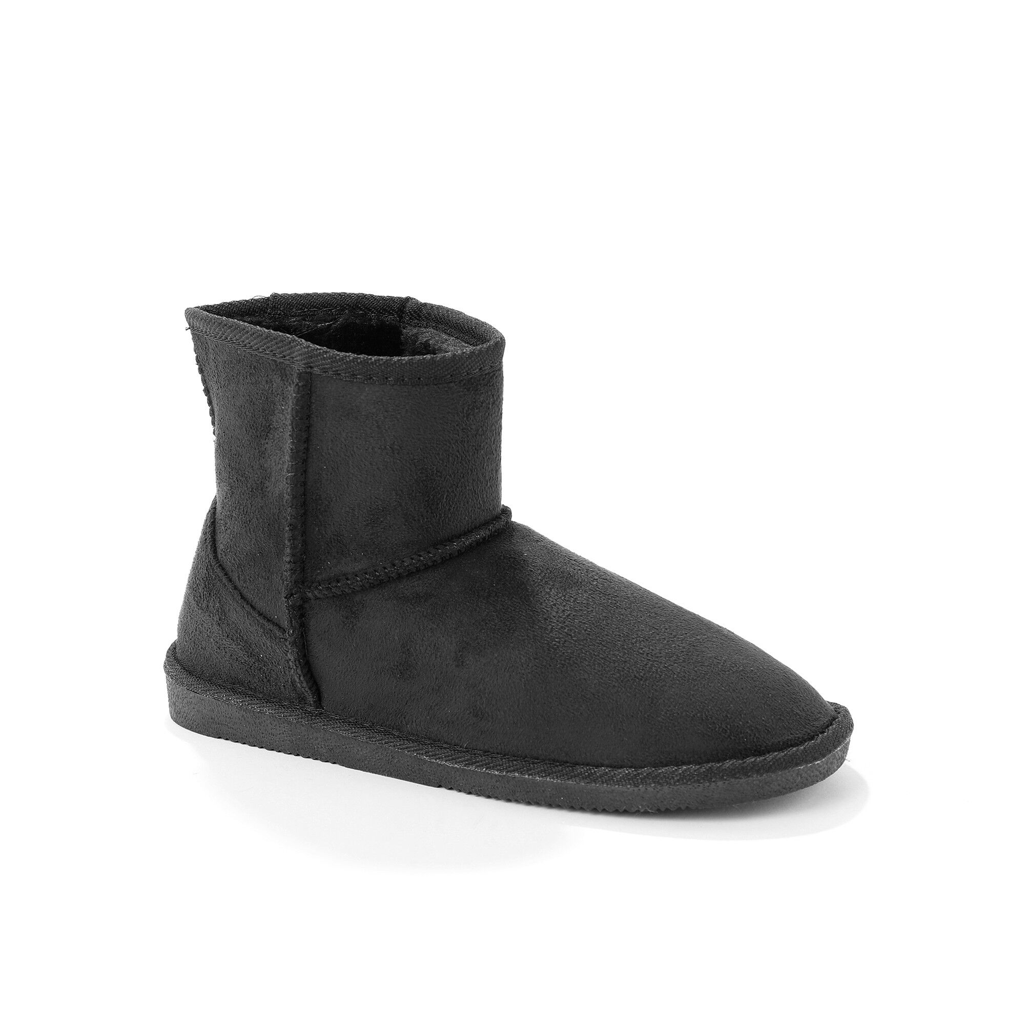 Bottes fourrées plates