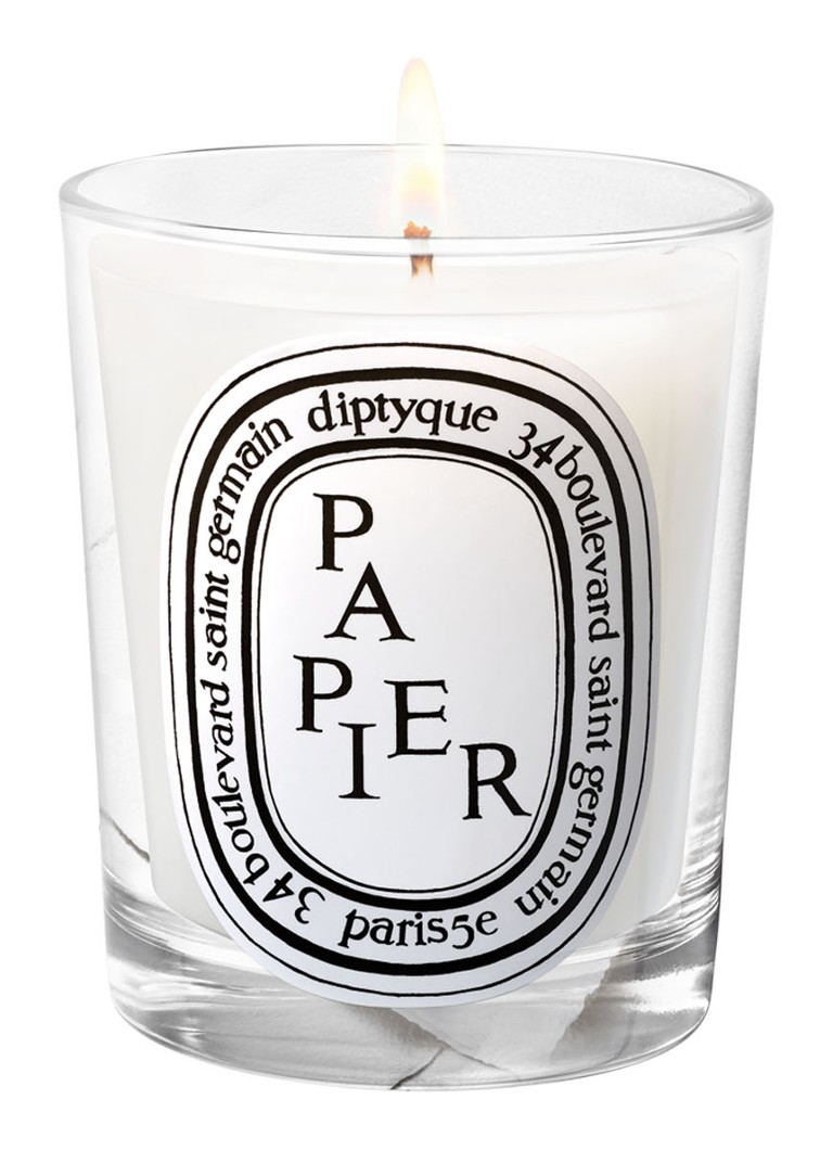 DIPTYQUE Candela Classica L'Eau Papier - Candele Profumate in Edizione Limitata 190 grammi
