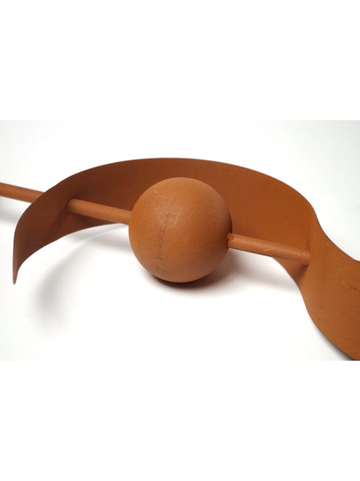 kobolo Gartendekoration RUSTY WAVE in Braun günstig kaufen onesize