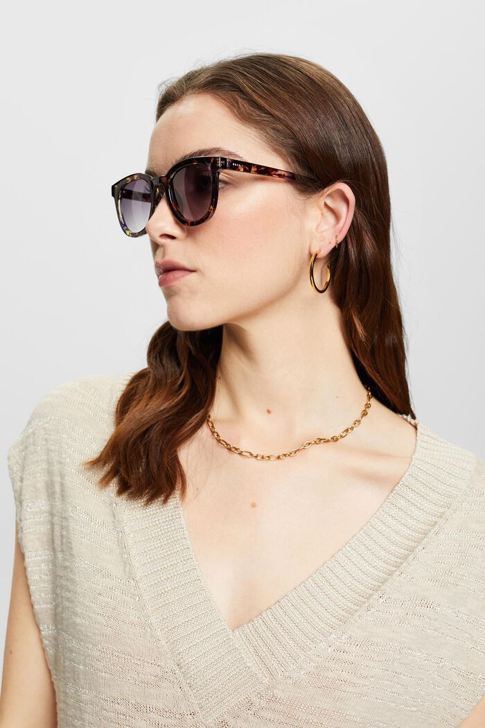 Sonnenbrille mit runder Fassung