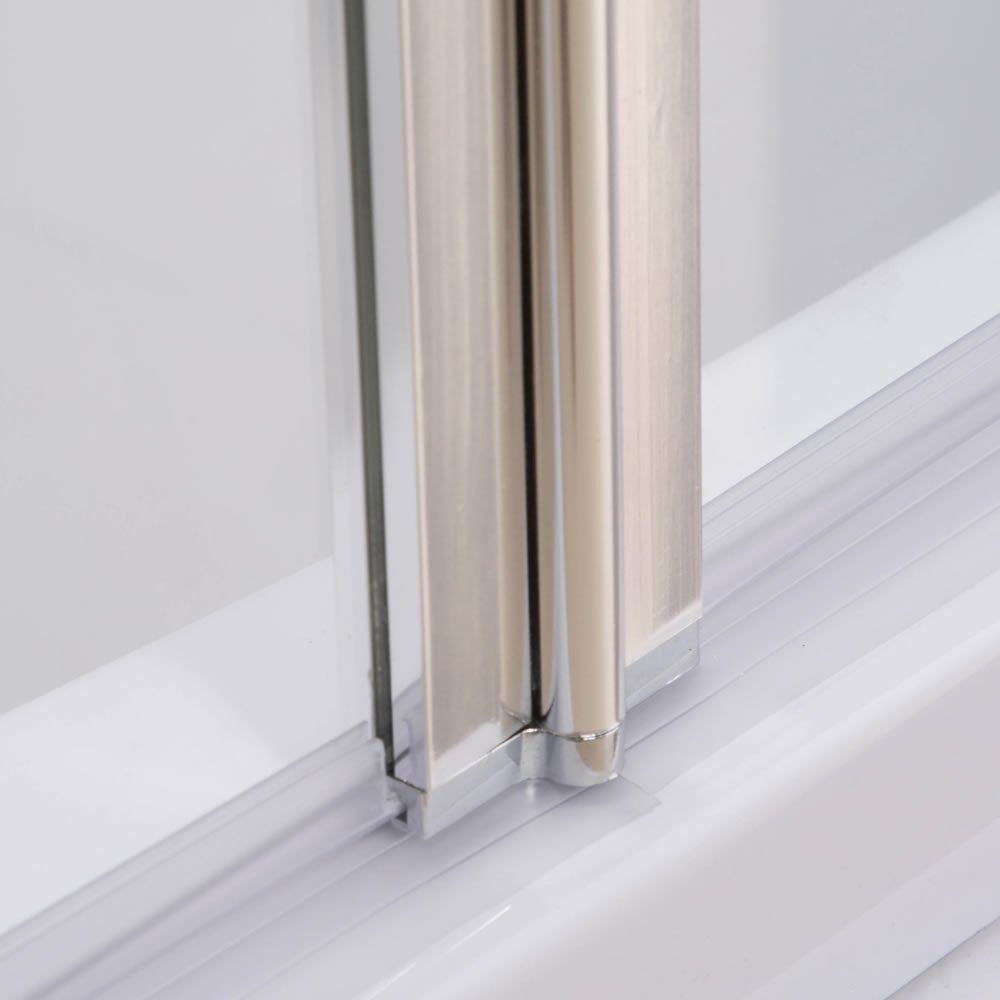 Melko Badewannenaufsatz Badewannenaufsatz Duschwand Duschkabine ESG Sicherheitsglas Nano Versiegelt Duschabtrennung Duschtrennwand Seitenwand Faltwand Glaswand, (Stück), ESG Sicherheitsglas