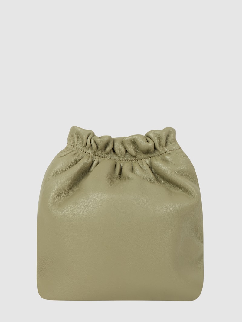 Crossbody Bag aus Leder Modell 'Lilou' in lindgrün