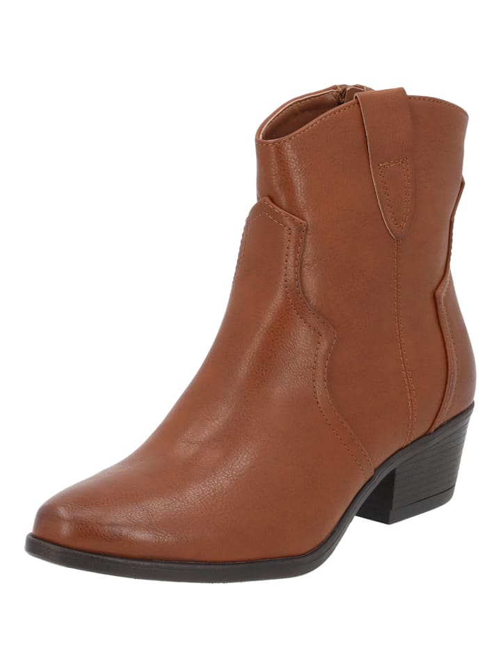 palado Biker Boots in cognac günstig kaufen