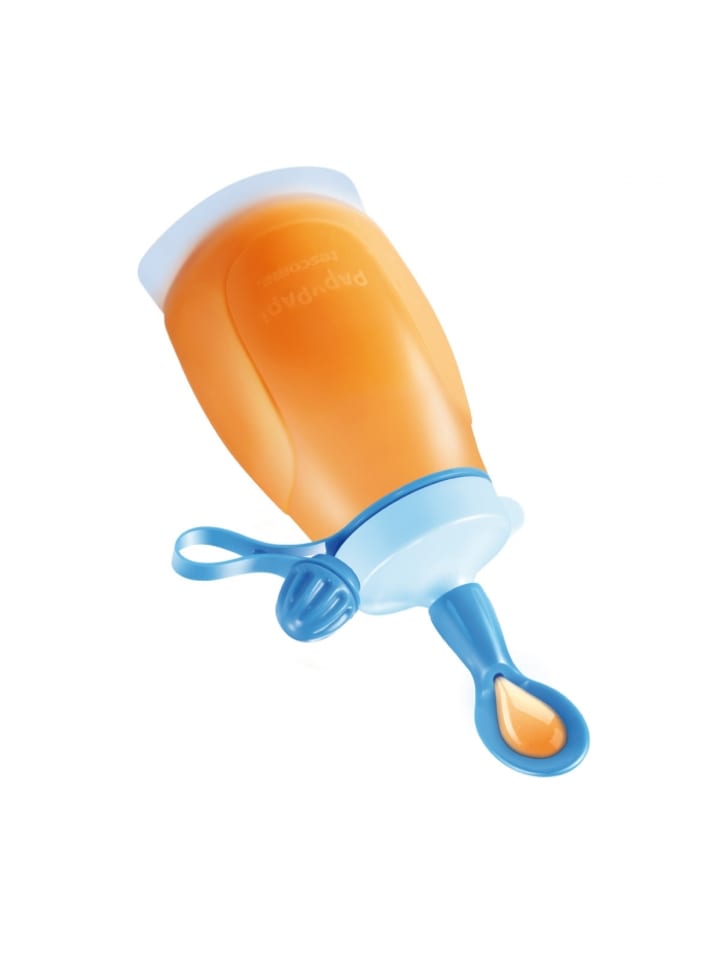 Tescoma Biegsame Trinkflasche und Löffel PAPU PAPI in babyblau günstig kaufen 200 ml