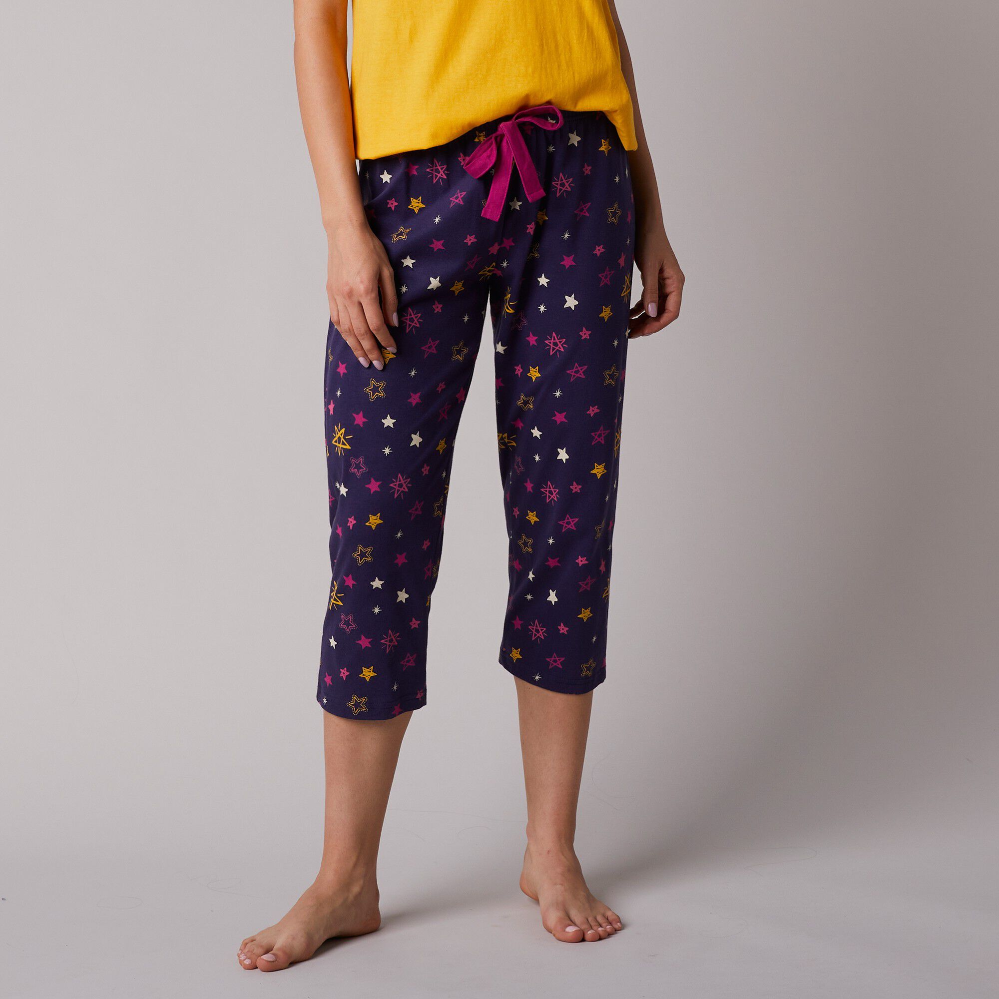 Pantacourt de pyjama imprimé étoiles Estrella