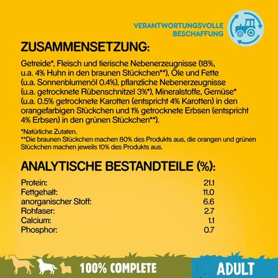 Pedigree Adult mit Huhn und Gemüse