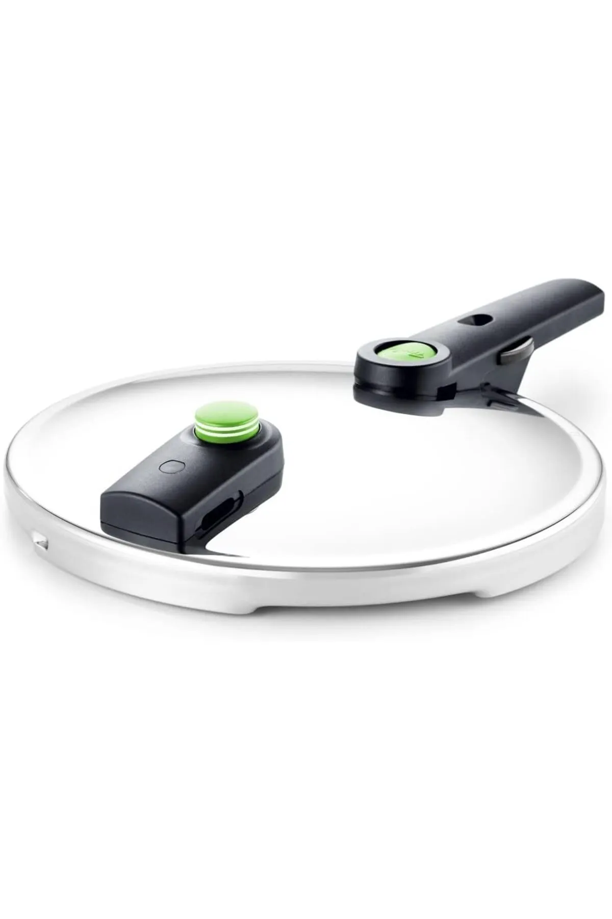 Viwares  Fissler Vitaquick Green / Schnellkochtopf (6 L 22 cm) Edelstahl-Dampfkochtopf 2-Garstufen Induktion