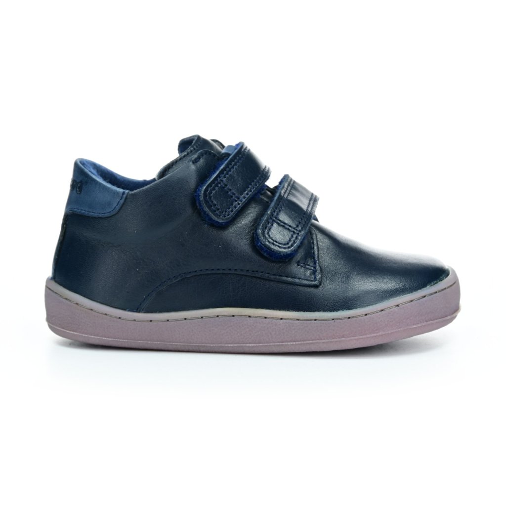 Bundgaard Blake Strap Navy dunkelblaue Barfuß-Halbschuhe