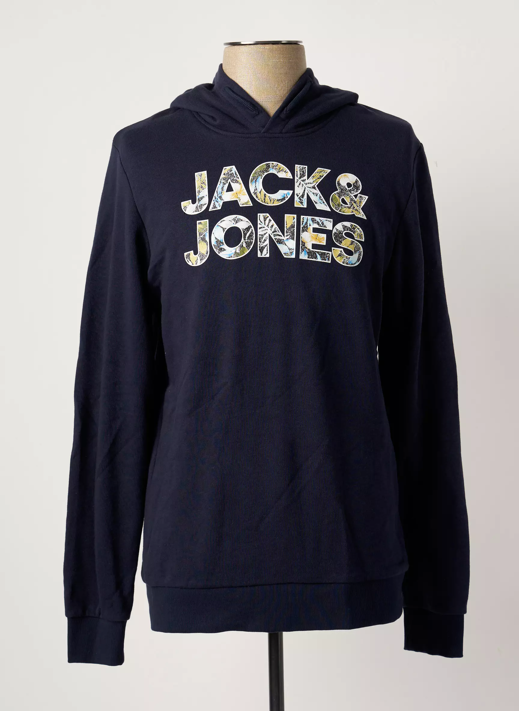 Jack Jones Sweat Capuche Garcon couleur bleu