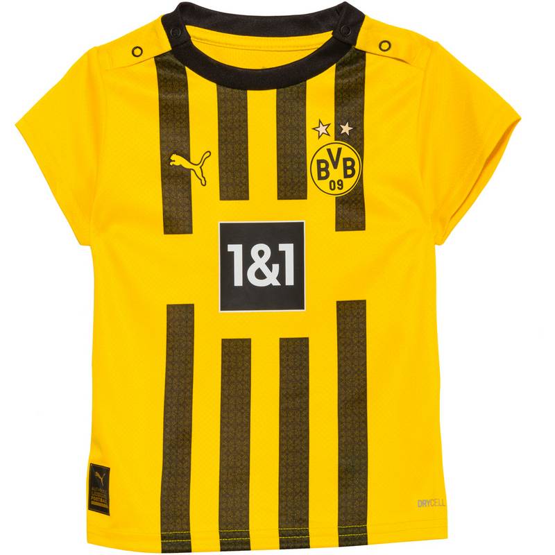 PUMA Borussia Dortmund 22-23 Heim Babykit Trainingsanzug Kinder