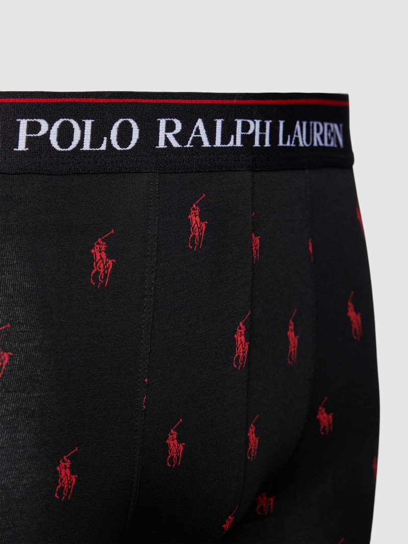Trunks mit Teilungsnähten im 3er-Pack in schwarz