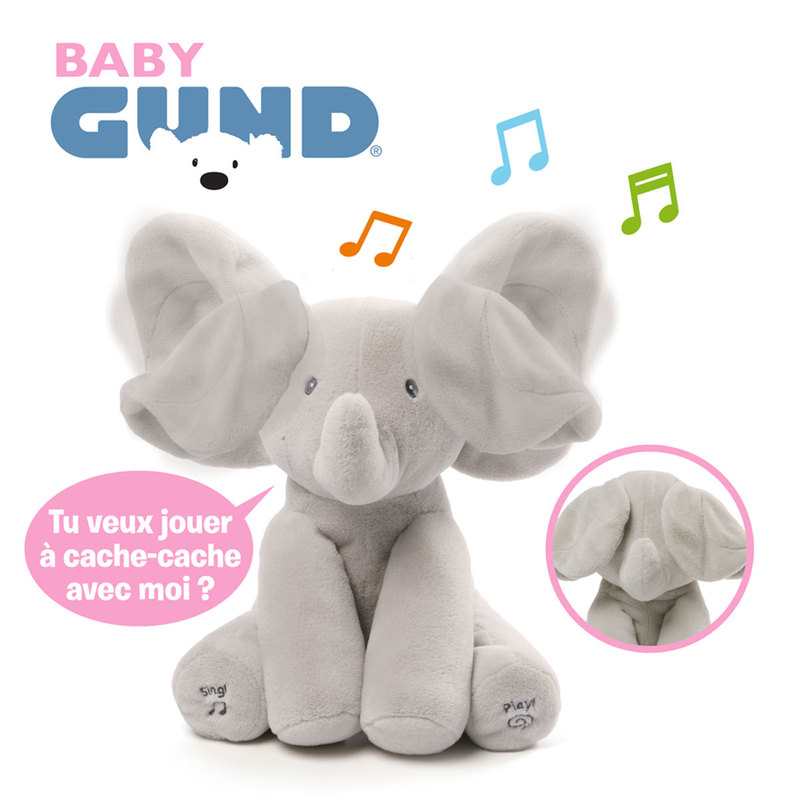 Peluche cache-cache Flappy l'éléphant Spin Master