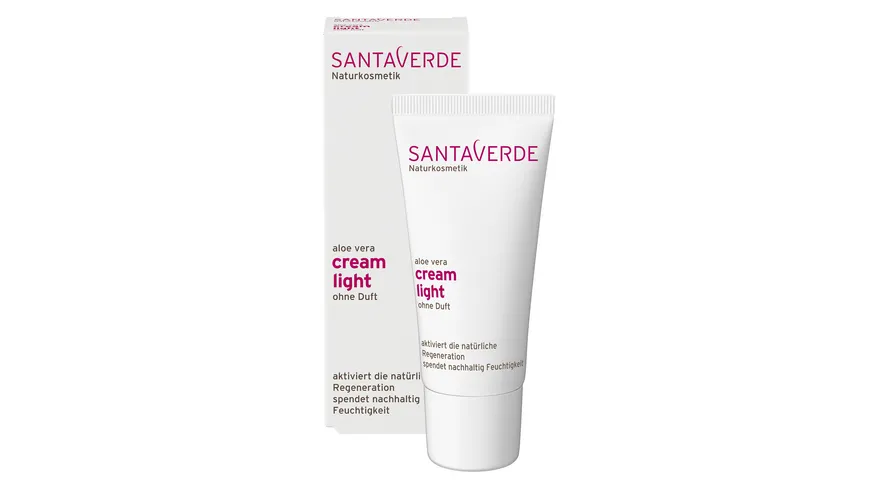 Santaverde cream light ohne Duft 30 ml