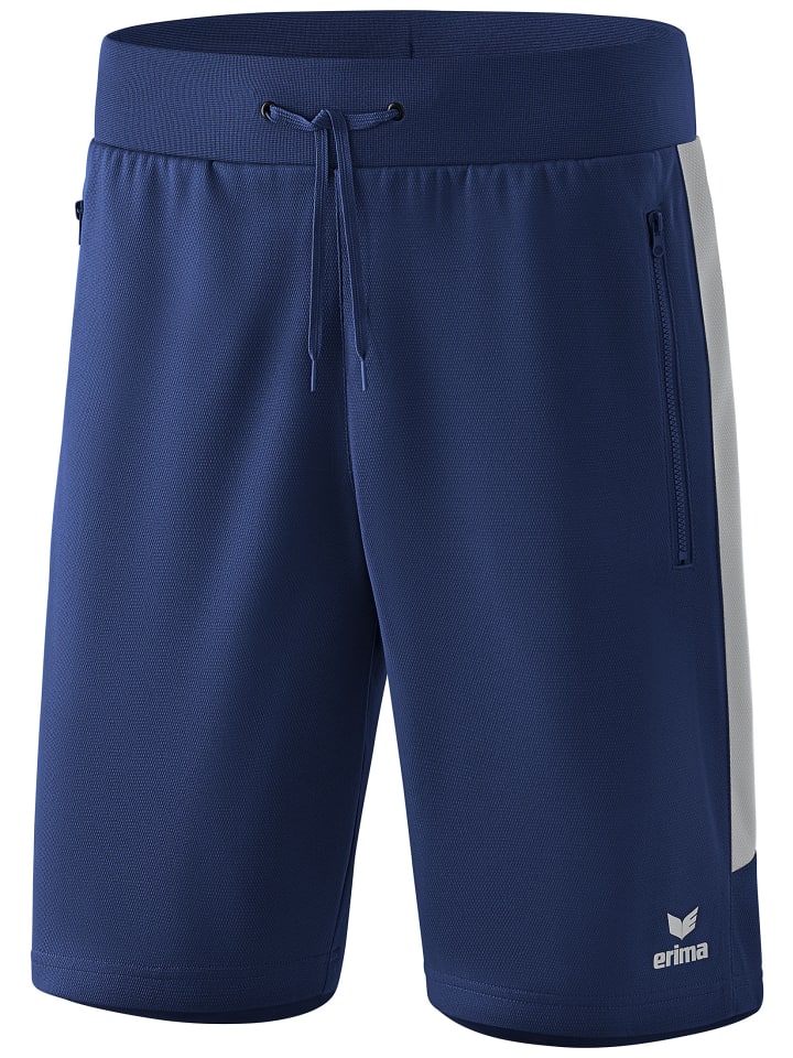 erima Squad Worker Shorts in new navy/silver grey günstig kaufen 3XL