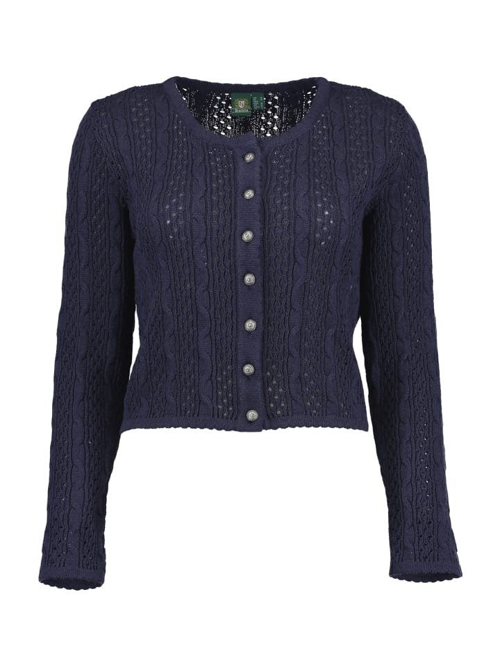 OS-Trachten Strickjacke 457005-0771 in marine günstig kaufen