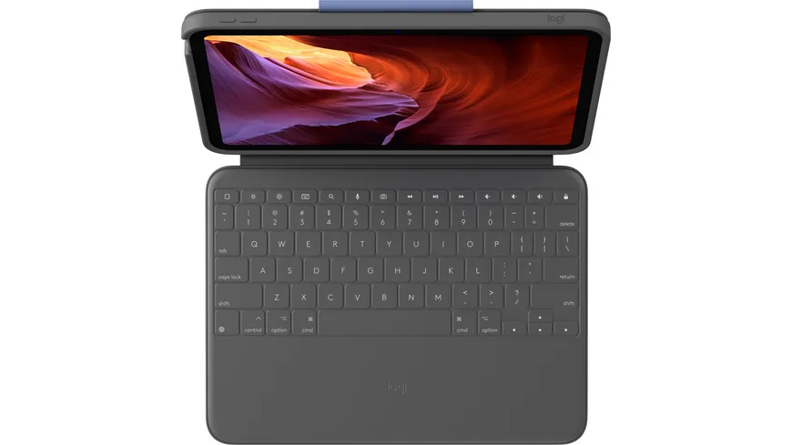 Logitech Rugged Folio iPad 10Gen Graphit QWERTZ