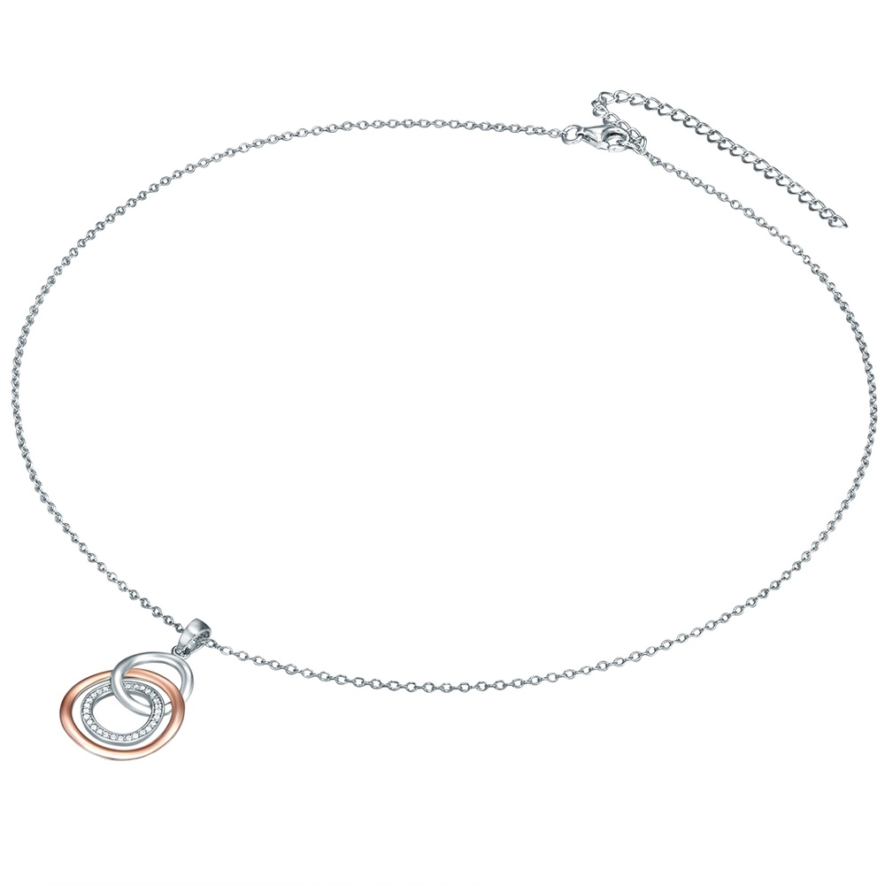 Rafaela Donata Collier en argent Argent sterling Oxyde de zirconium (CZ) en Argent collier