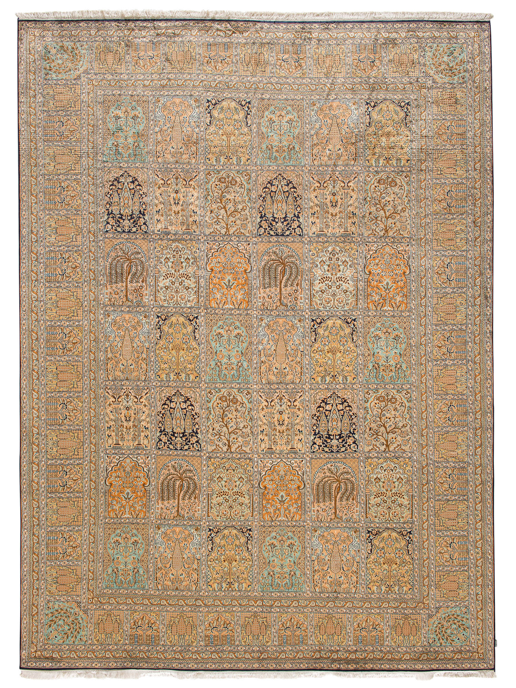 Kaschmir Seide 16/16 ca. 246 x 336 cm, Unikat / Einzelstück