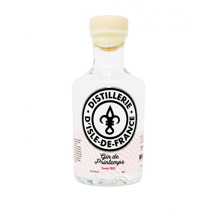 Le Gin Printemps De La Distillerie D'isle De France 50cl