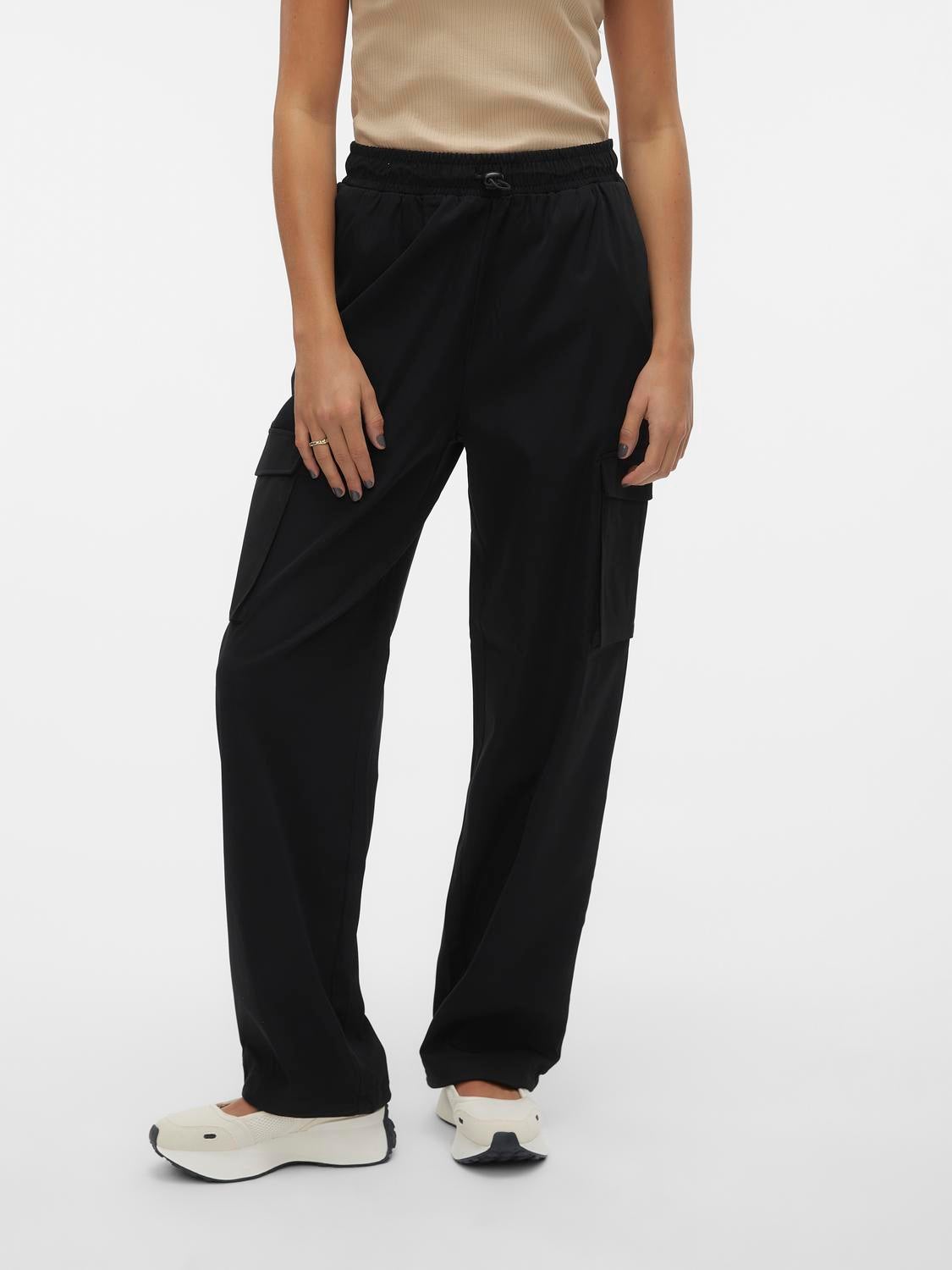 VMPEPPER Hohe Taille Cargohose