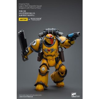 Warhammer The Horus Heresy Actionfigur: Imperial Fists - Legion MkIII Despoiler Squad Sergeant with Plasma Pistol