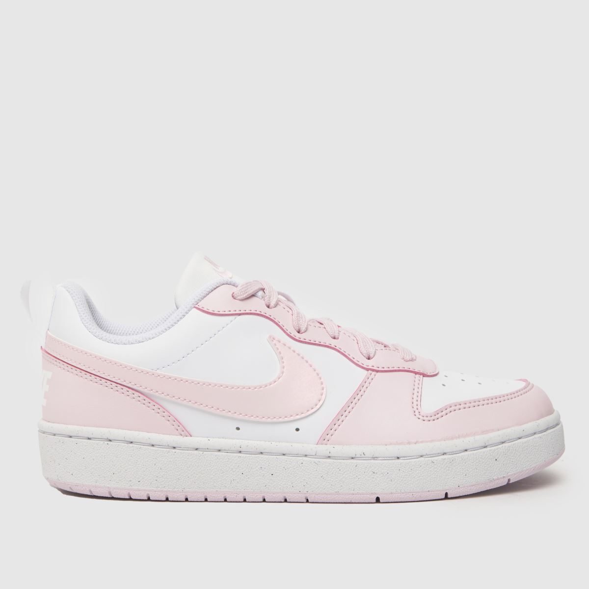Belo-roza športni copati Nike Court Borough Low Recraft Girls Youth