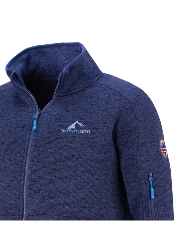 Westfjord Fleecejacke Katla in french blue günstig kaufen