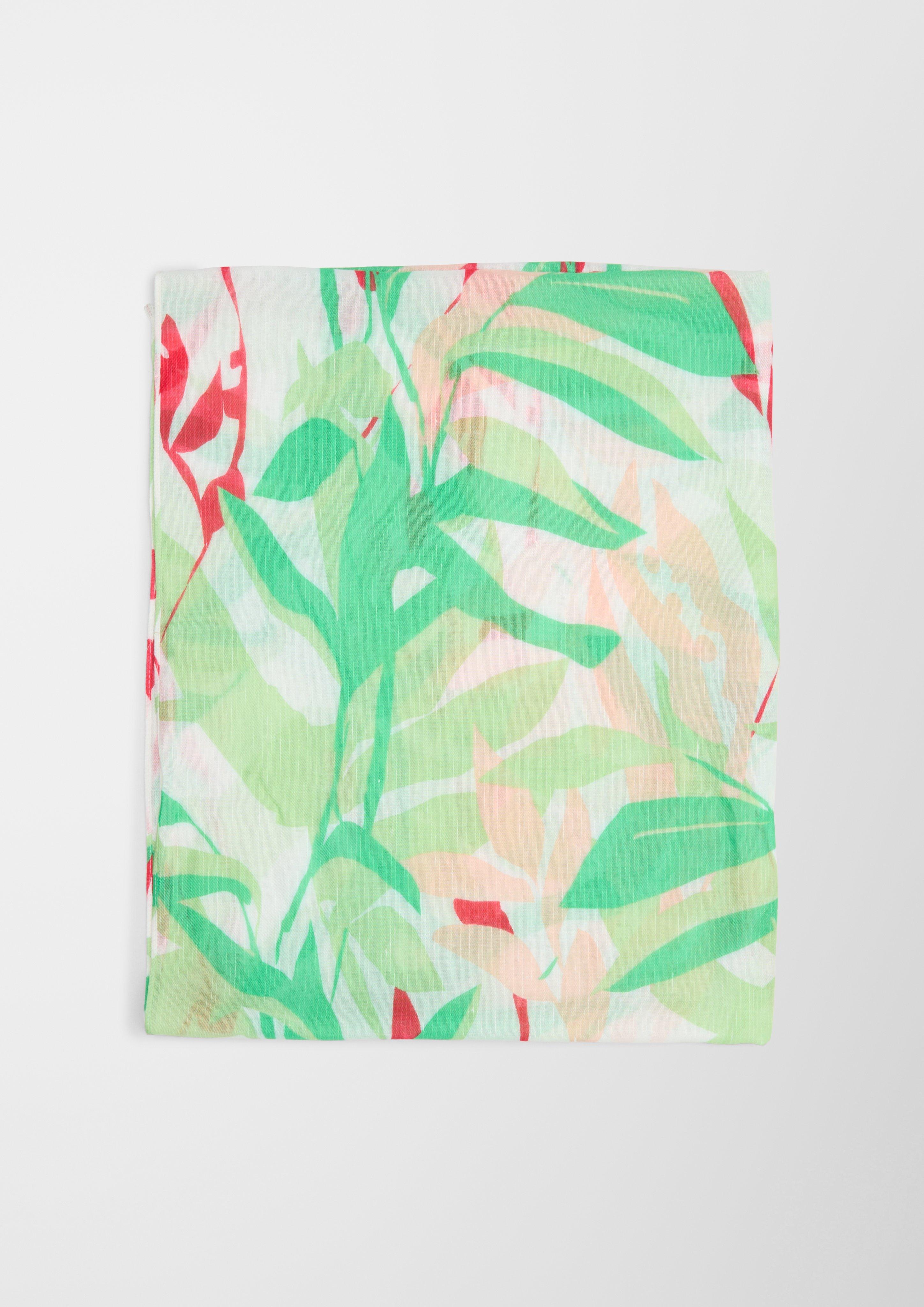 Tuch mit Alloverprint  2128717-02A1