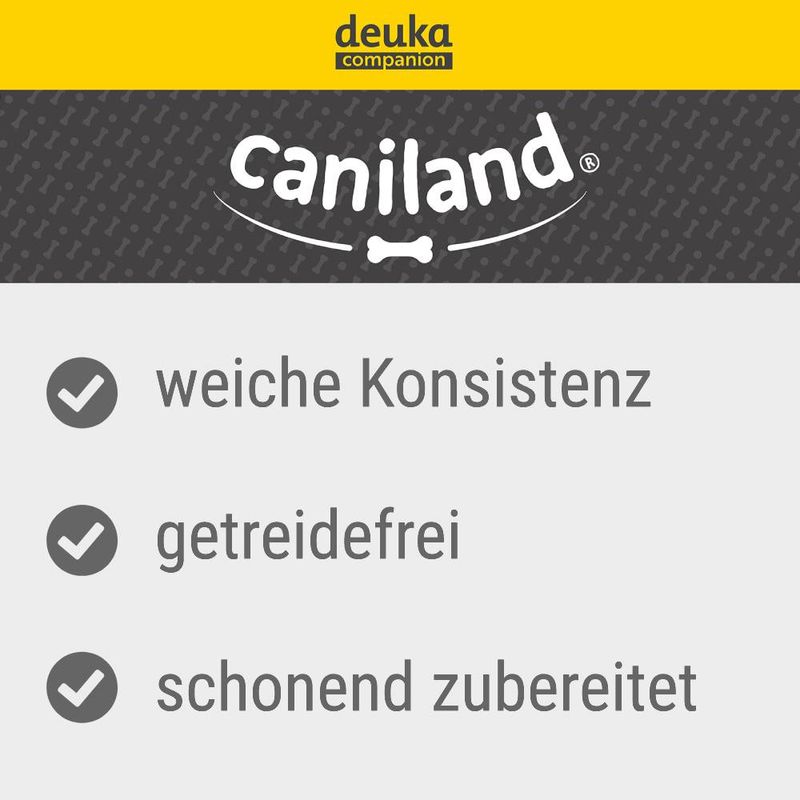 Caniland Softhappen Getreidefrei mit Gans
