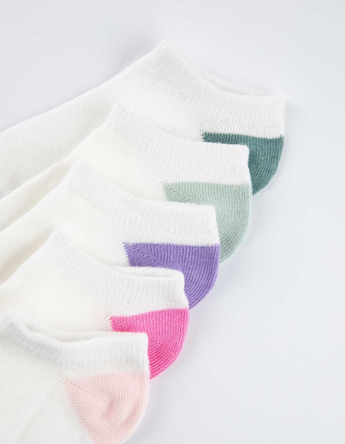 Sneakersocken - 5er-Pack