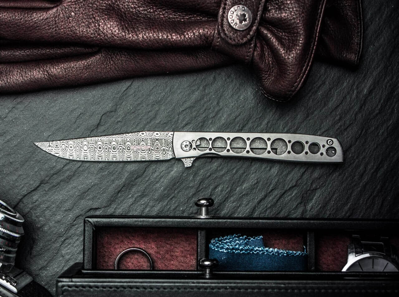 Urban Trapper Damasteel