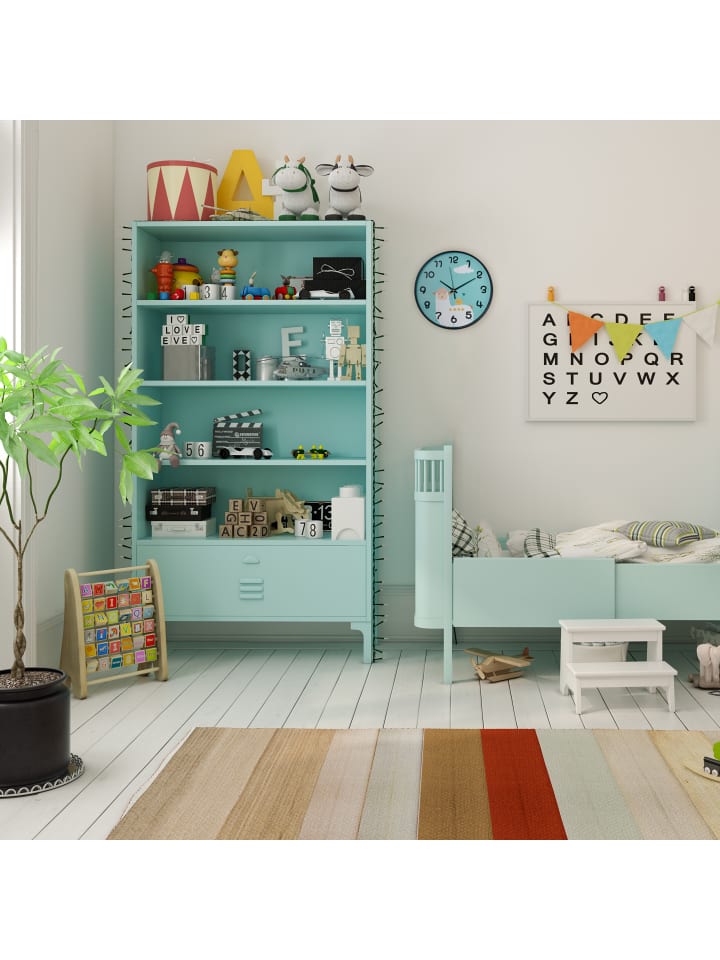 relaxdays Kinder-Wanduhr 