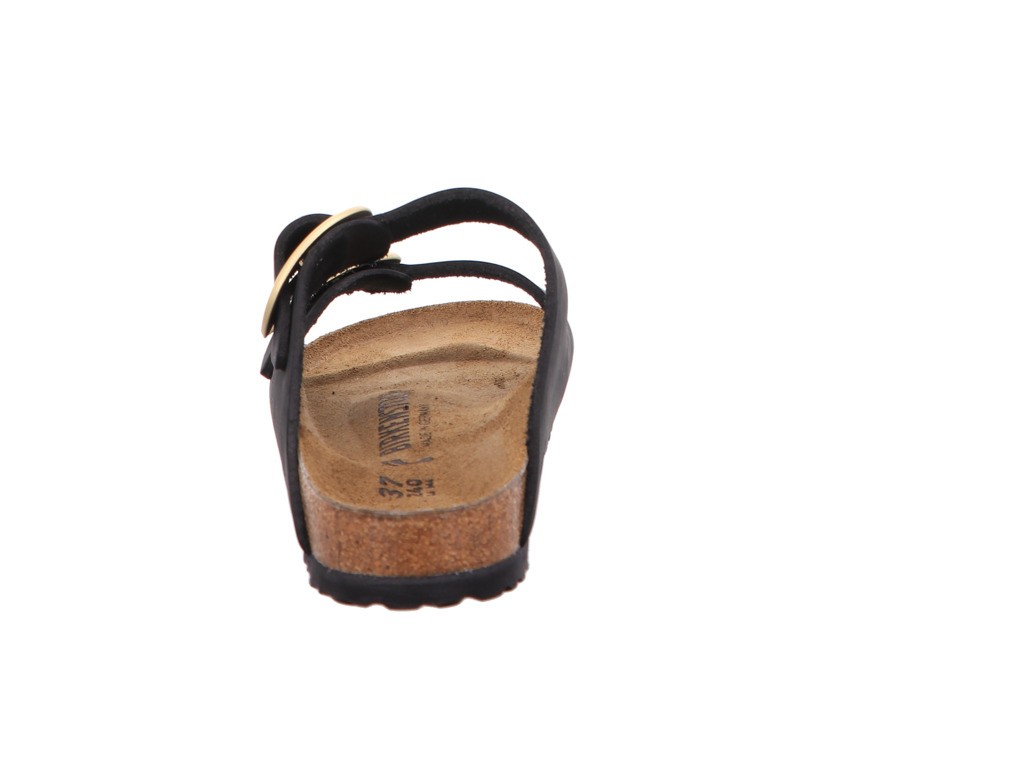 BIRKENSTOCK Komfort Sandalen schwarz Arizona Big Buckle LENB black