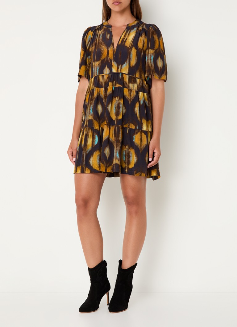 Vestido túnica corto Tibyle de ba&sh con estampado