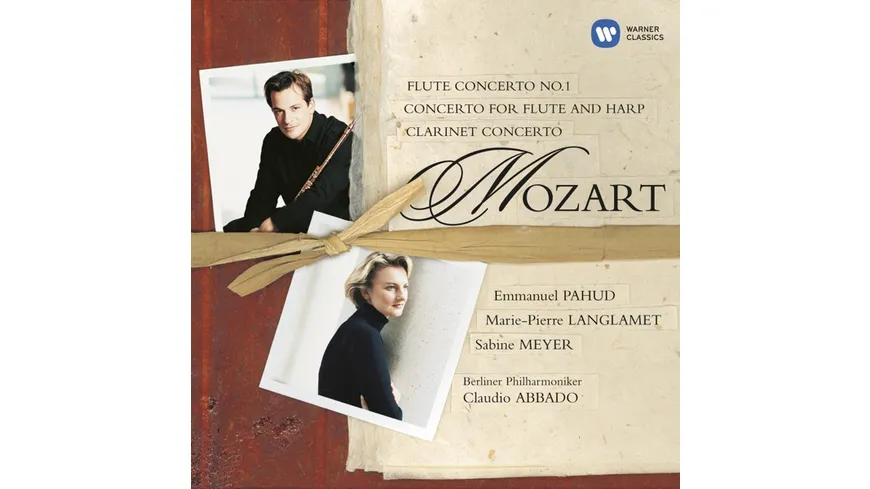 Konzert F.Flöte,Harfe+Klarin.