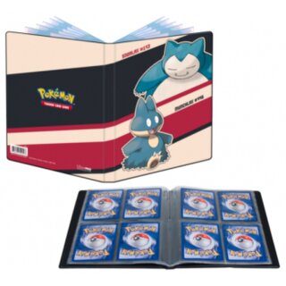 UP - Snorlax & Munchlax 4-Pocket Portfolio for Pokémon