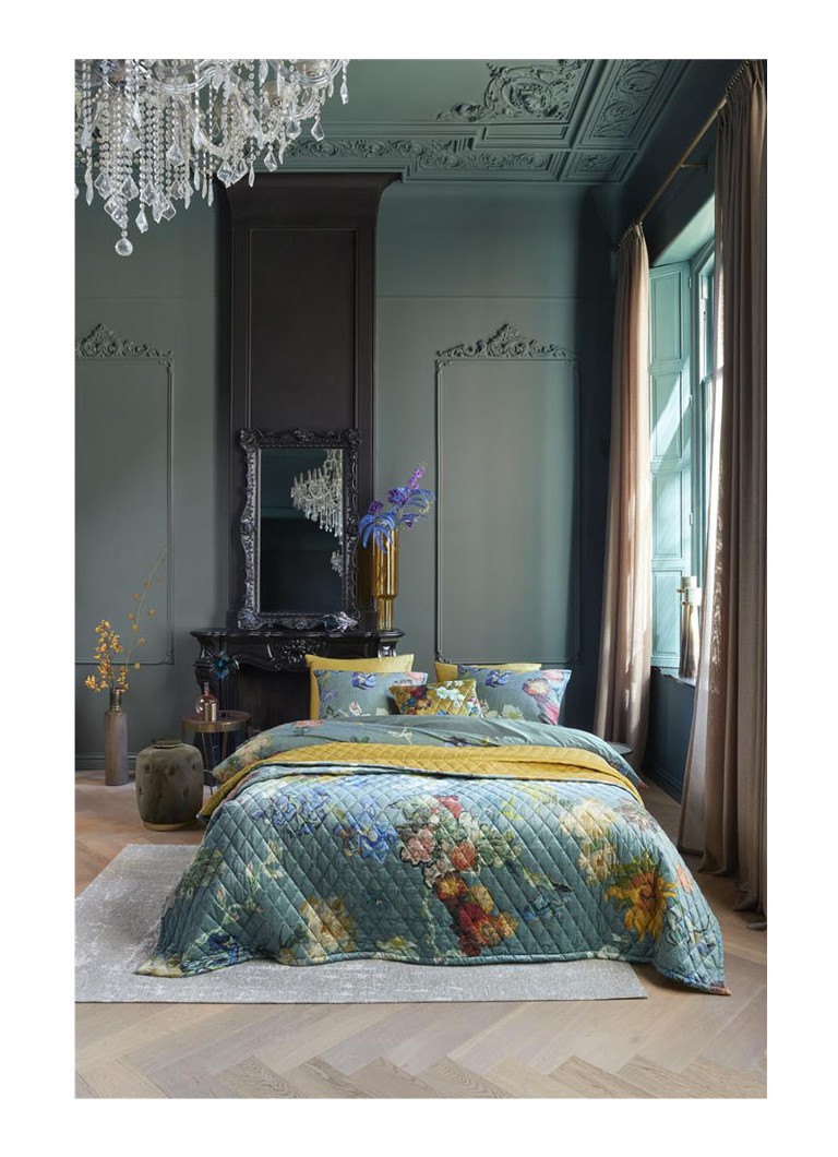 Van Gogh Museum  Partout des Fleurs bedsprei van fluweel