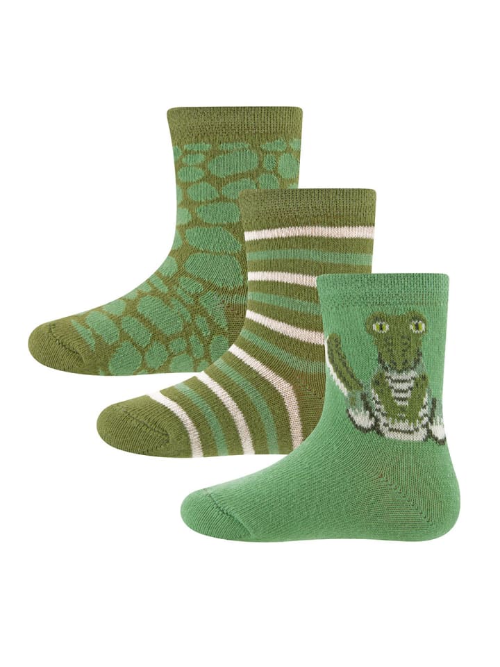ewers 3er-Set Socken 3er Pack Krokodil in peppermint-lichen günstig kaufen