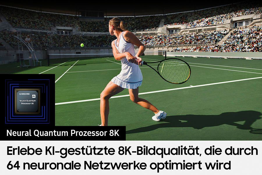 Samsung GQ75QN800CT LED-Fernseher (189 cm/75 Zoll, 8K, Smart-TV, Neo Quantum HDR 8K Plus, Neural Quantum Prozessor 8K, Dolby Atmos&OTS)