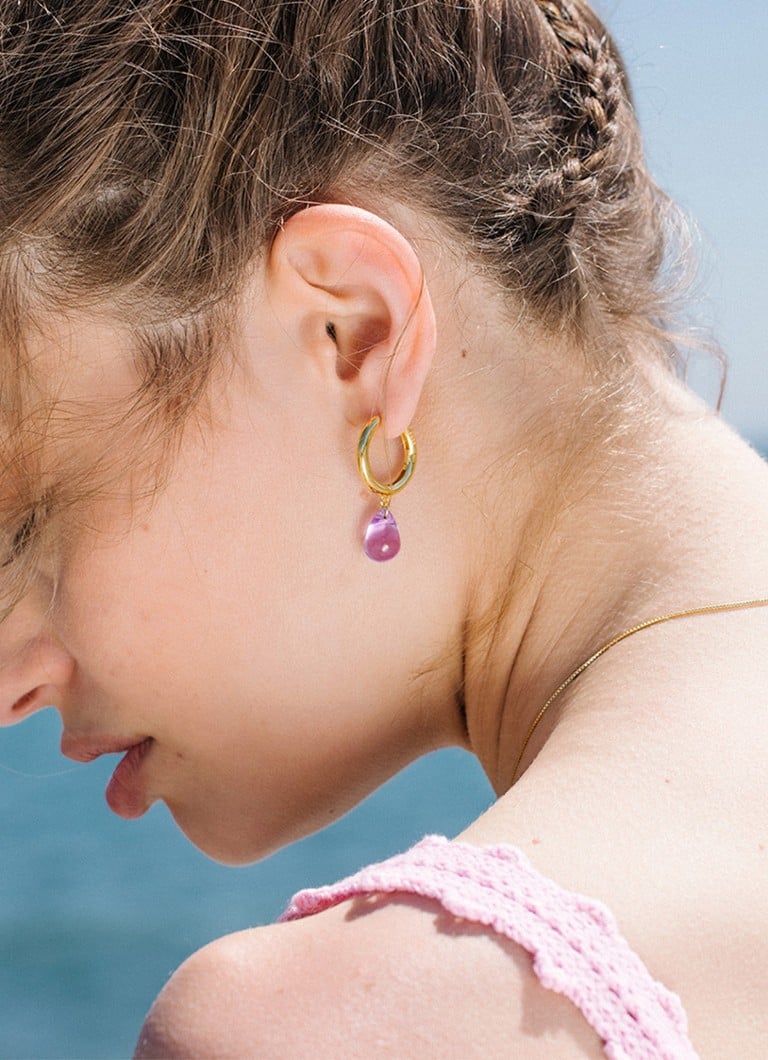ANNELE Sugar Drop earrings gold plated