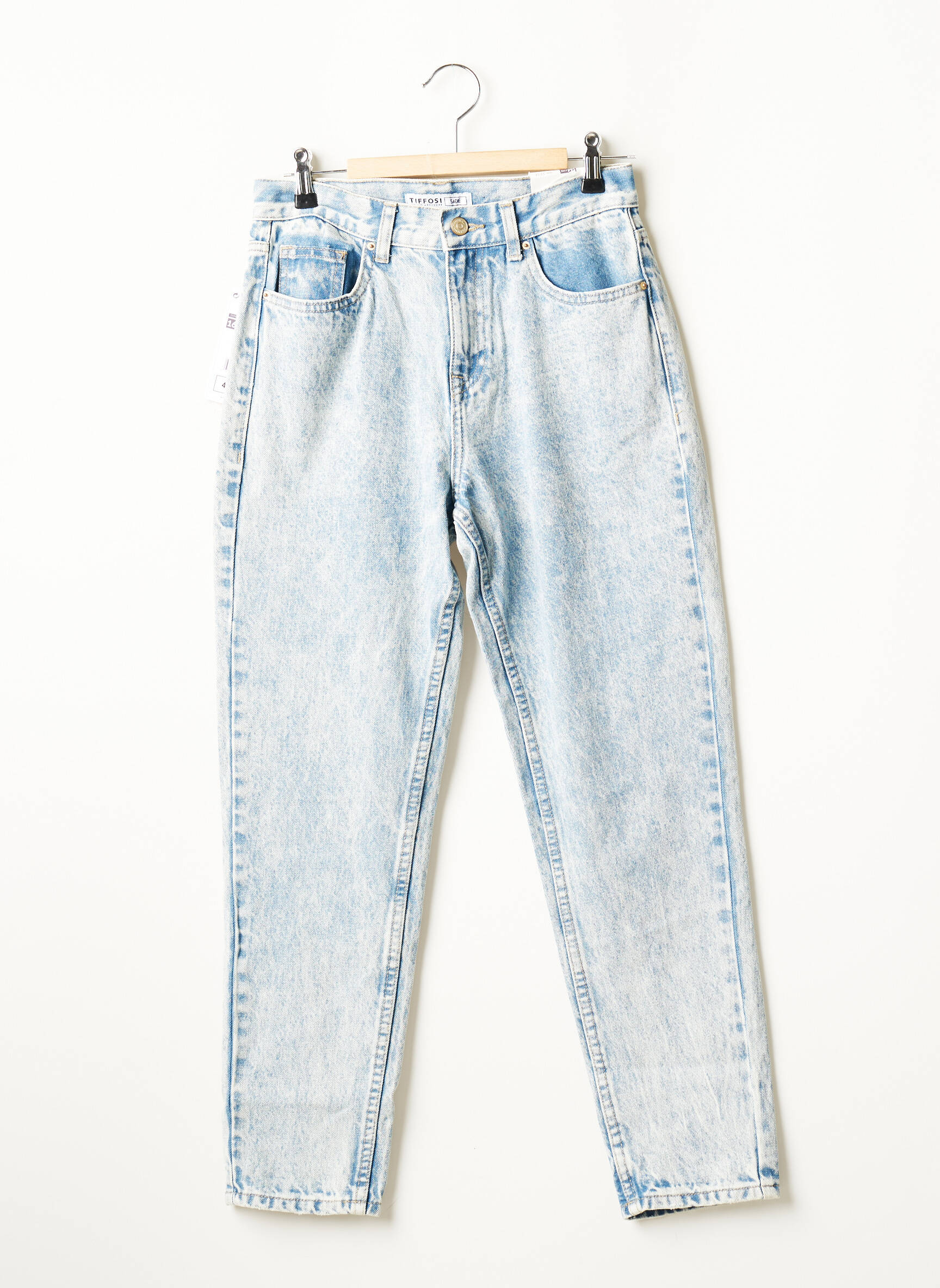 Tiffosi Jean Mom Fille couleur bleu