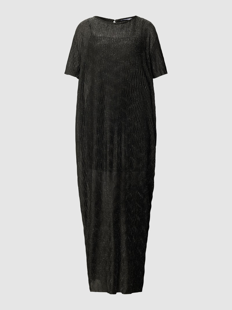 Maxikleid mit Effektgar Modell 'XCARLIS' in black